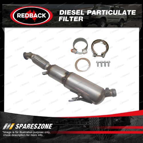 Redback Enviro Diesel Particulate Filter for Volkswagen Crafter 30-35 2E 2F 2.0L