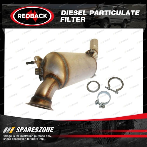 Redback Diesel Particulate Filter for BMW 1 Series E87 118D 120D 2.0L RWD 04-11