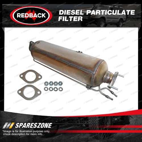 Redback Diesel Particulate Filter for Kia Sportage JE KM 2.0L D4EA Wagon 05-10