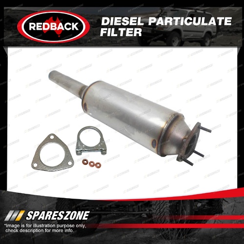 Redback Diesel Particulate Filter for Fiat Punto 199.AXD11 AXD1A AXD1B BXD11