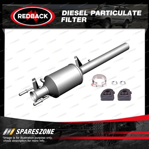Redback Diesel Particulate Filter for Benz Viano Mixto W639 120CDI 3.0 05-15