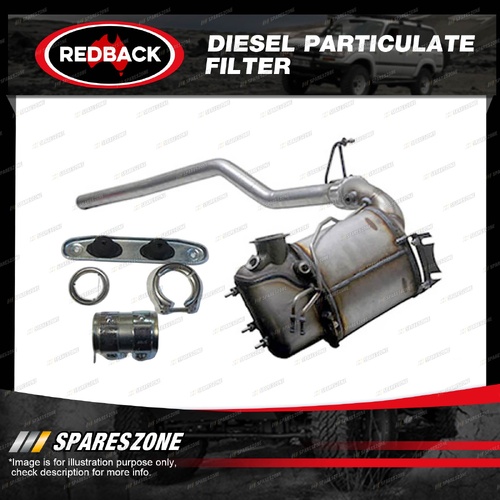 Redback Diesel Particulate Filter for VW Tiguan 5N 2.0L CBAB CFFB CLJA 07-18