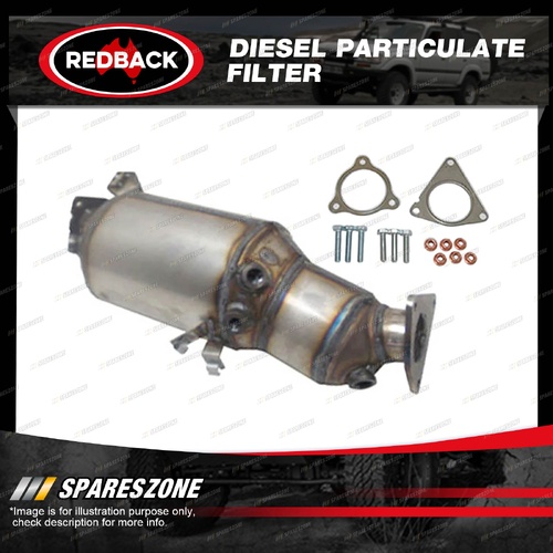 Redback Diesel Particulate Filter for Audi A6 4F2 2.0L CAHA TDI FWD Sedan 08-11