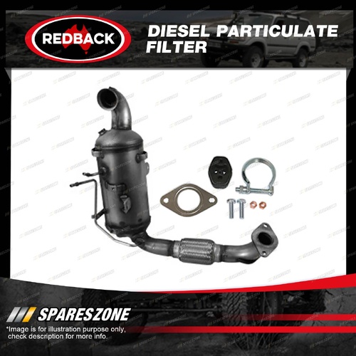 Redback Diesel Particulate Filter for Volvo C30 533 V40 525 1.6L D4162T 10-015