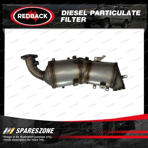Redback Diesel Particulate Filter for Isuzu D-Max TFR TFR TFS TFS85J 3.0L 12-20