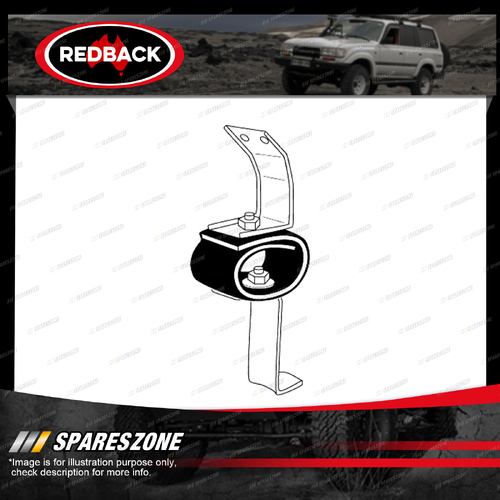 Redback Exhaust Bracket Dual System for Ford Fairlane Falcon 01/1969-04/1979