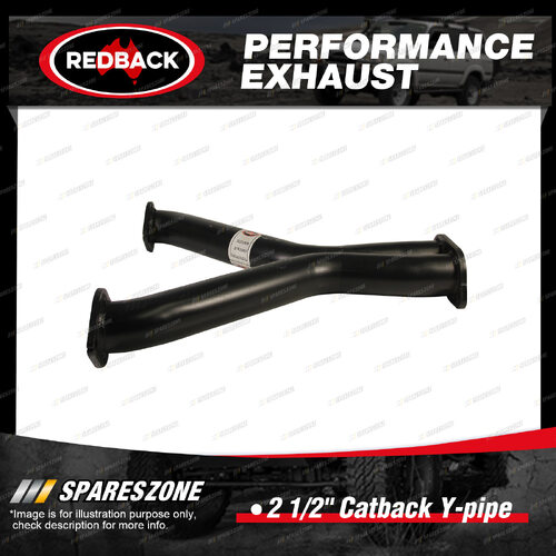 Redback 2 1/2" Catback Y-pipe Ass for FPV Falcon GT GT-P Force 8 Super Pursuit
