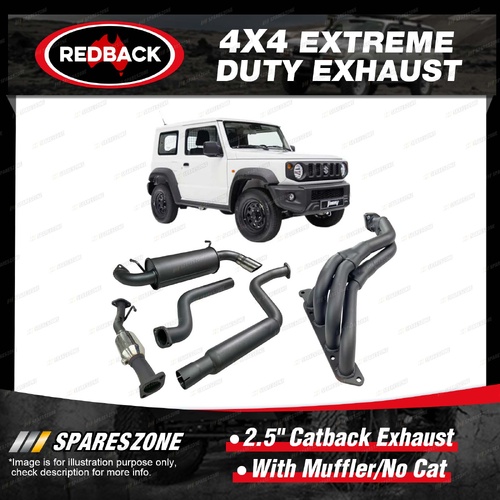 Redback 4x4 Exhaust System for Suzuki Jimny A6G415 JB74W GJ 1.5L K15B SUV 18-On