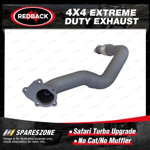 Redback Extreme Duty Exhaust Dump Pipe for Toyota Landcruiser HZJ75RP HZJ79R 4.2