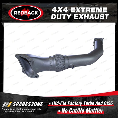 Redback Extreme Dump for Toyota Landcruiser HDJ80 HDJ81 4.2L Wagon 1990-1997