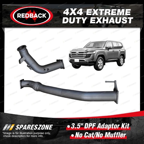 Redback 4x4 DPF Adapter Kit for Toyota Landcruiser LC300 FJA300 3.3L 2021-On
