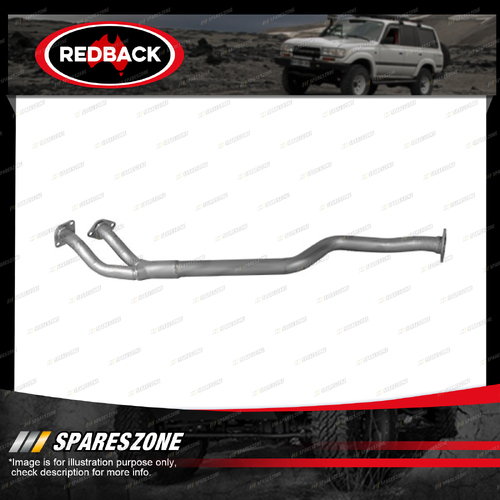 Redback Engine Pipe for Toyota Landcruiser FZJ105R 4.5L 01/98-09/02