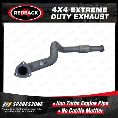Redback Extreme Duty Engine Pipe for Toyota Landcruiser HZJ 75R 75RP 78R 79R