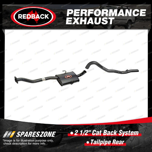 Redback 2 1/2" Cat Back System Tail Pipe Rear for Holden Commodore Calais VS