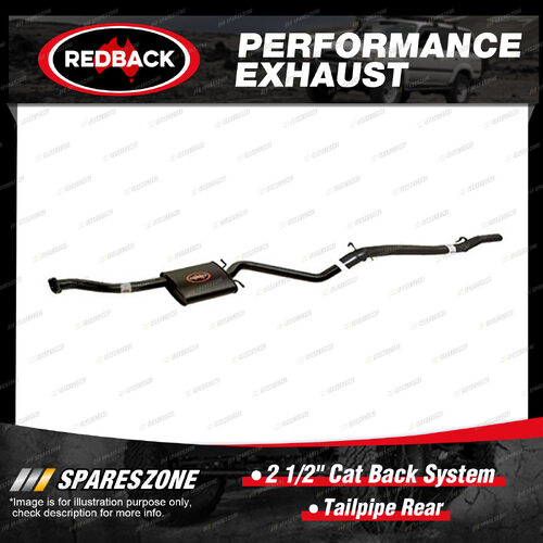 Redback 2 1/2" Cat Back System Tail Pipe Rear for Holden Calais Commodore VS