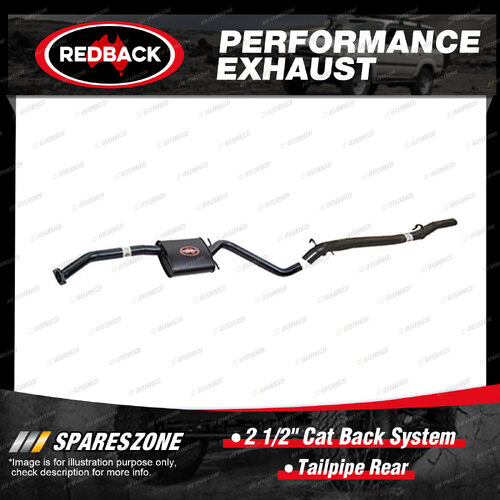 Redback 2 1/2" Cat Back System for Holden Commodore Calais VP VR VS 01/91-12/97