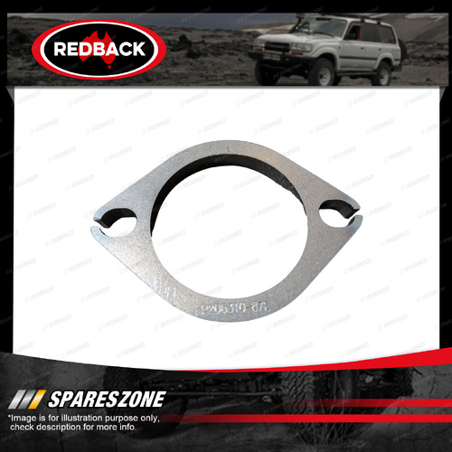 Redback 2 Bolts Flange Plate - Inner Diameter 63mm Elongated Bolt Holes