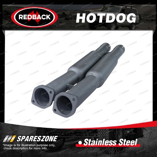 Redback Dual 3" Hotdogs for HSV Clubsport R8 VE 6.0L LS2 V8 Sedan 2006-2008