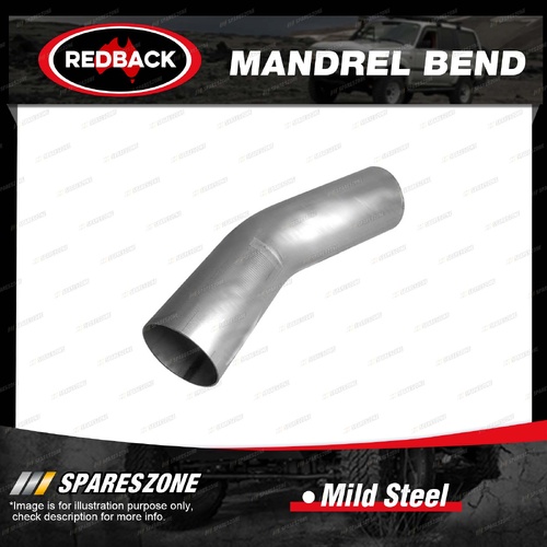 Redback Mandrel Bend 30 Degree - Outside Diameter 63mm 2-1/2" Mild Steel