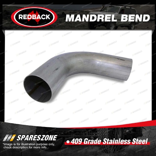 Redback 3.5" Mandrel Bend - 45 Degree 89mm 409 Stainless Steel Precision