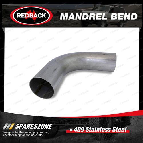 Redback Mandrel Bend 90 Degree - Outside Diameter 101mm 4" 409 Stainless Steel