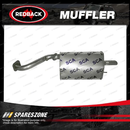 1 piece of Redback Brand Muffler for Daewoo Tacuma 10/2000-12/2004
