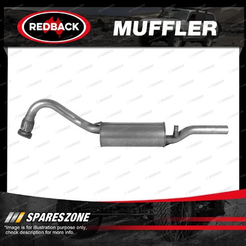 Redback Rear Muffler for Holden Calais Commodore VN-VP With Flex Sedan 08/88-97