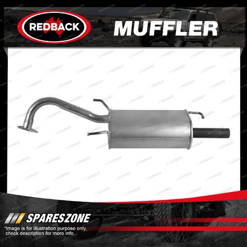 1 piece of Redback Muffler Bolt-On for Hyundai Lantra 1991 - 1992