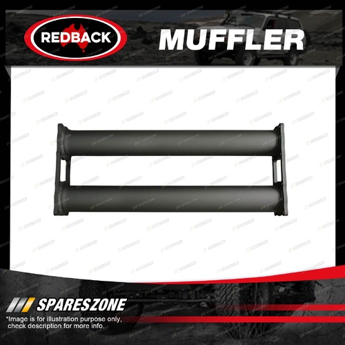 Redback 4x4 Muffler Sound Option for Toyota Landcruiser 03/2007-On 409 Stainless