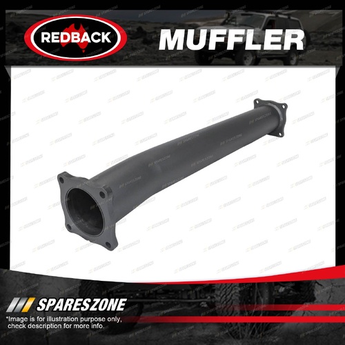 Redback LRA Muffler Delete Pipe for Toyota Landcruiser 79 Series Double Cab