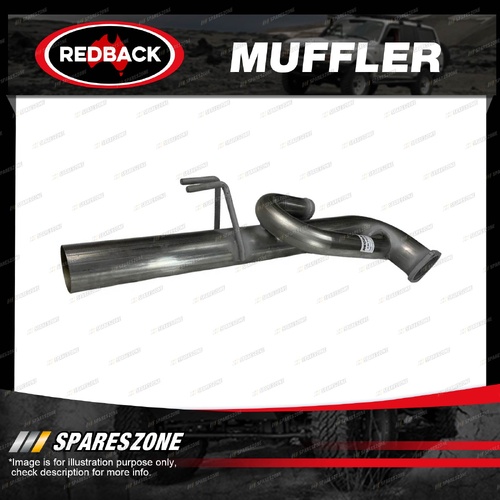 Redback Stainless 3" J Pipe Muffler Delete Left for Holden Commodore VE VF