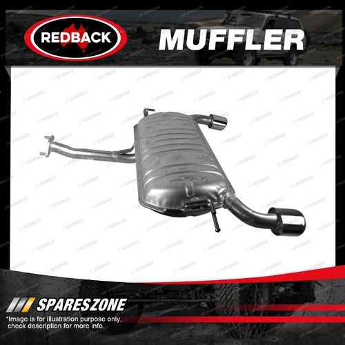 Redback Muffler for Kia Sportage JE KM 2.7L G6BA SUV Petrol 4WD 04/2005-08/2009