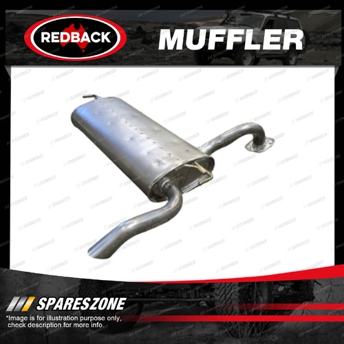 Redback Rear Muffler for Hyundai Kona OS OSE OSI 2.0 G4NH Petrol 07/2017-09/2020