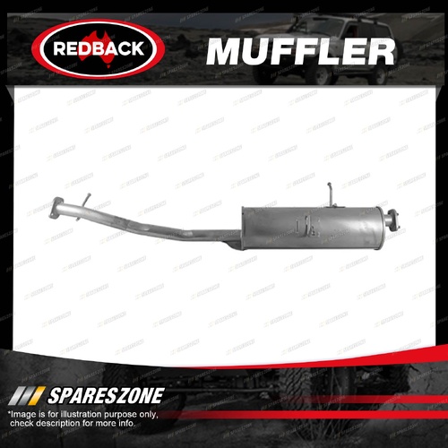 Redback Muffler for Ford Courier PC 2.2L R2 F2 12V RWD Ute Diesel 1985-1996