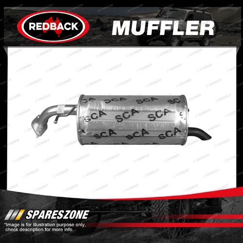 Redback Standard Bolt On Rear Muffler for Hyundai Getz TB Grandeur XG 2002-2011