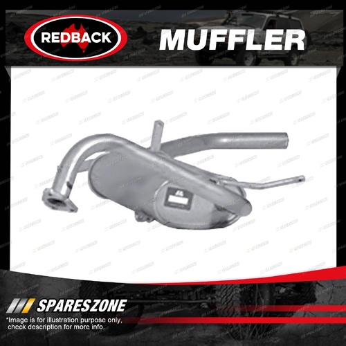 Redback Replacement Exhaust Muffler for Mitsubishi Lancer CA CB CC CD 2A 5A 9A