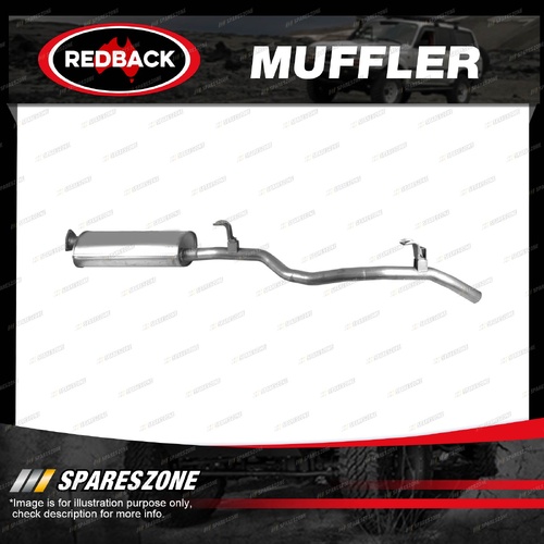Redback Replacement Muffler Tail Pipe for Toyota Landcruiser 70 73 75 78 79 Ser