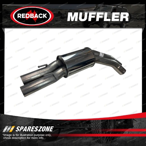 Redback Dual 3" 409 Rear Muffler for Holden Commodore Calais VT VX VY VZ 97-07