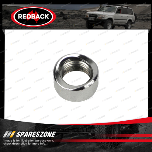 Redback Oxygen Sensor Nut - Thread M18 x 1.5 Thickness 10mm Concave