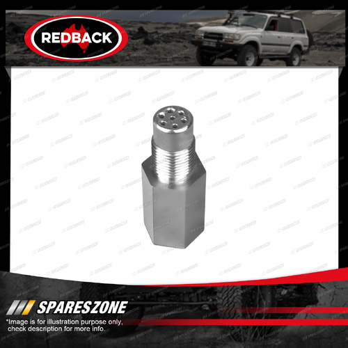 1 piece of Redback Oxygen Sensor - Mini Cat Converter Stainless Steel