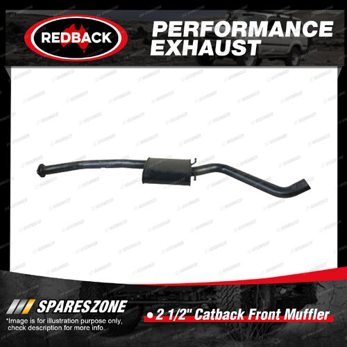Redback 2 1/2" Catback Front Muffler Assy for Holden Caprice Statesman VQ VR VS