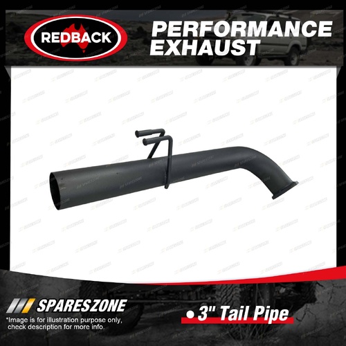 Redback 3" Tail Pipe Passenger Side for Holden Commodore Calais VE VF 2006-2016