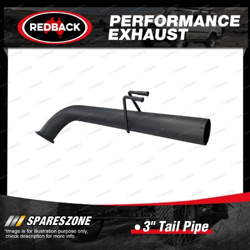 Redback 3" Tail Pipe Driver Side for Holden Commodore Calais VE VF 2006-2016