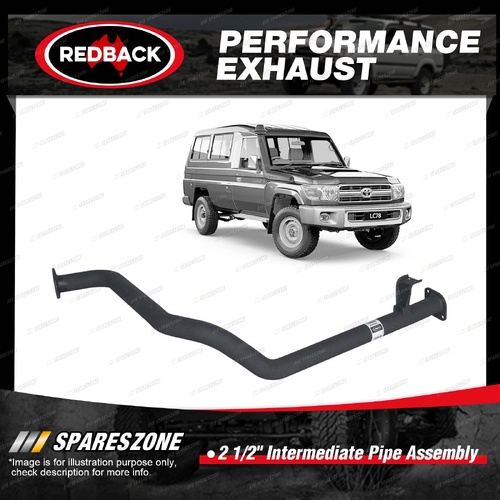 Redback Performance Intermediate Pipe for Toyota Landcruiser HZJ 70RV 75R 78R
