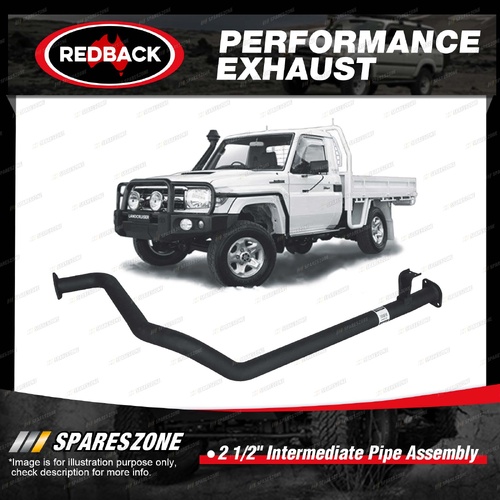 Redback Performance Intermediate Pipe Assembly for Toyota Landcruiser HZJ79R