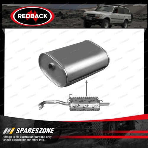 Redback Standard Replacement Exhaust for Hyundai Accent HY Excel X-3 1.5L 94-00