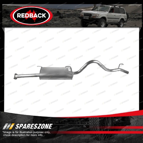 Redback Standard Replacement Exhaust for Holden Rodeo RA TFR32 2.4L 2003-2008