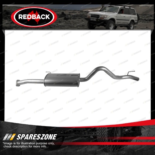 Redback Standard Replacement Exhaust for Holden Rodeo RA TFR26 TFR27 TFS26 TFS27