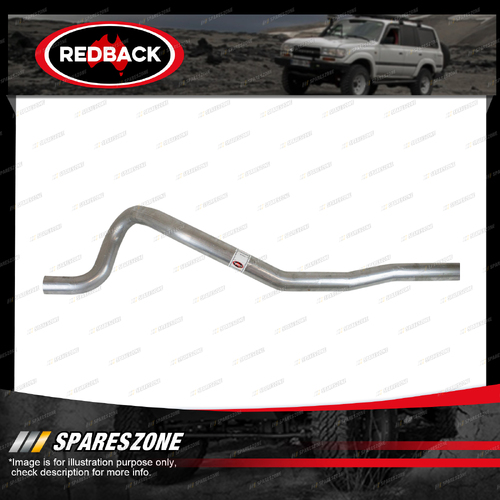 Redback Left Tail Pipe Insida Spring 2 1/2" for Ford Falcon XA XB XC XW 69-79
