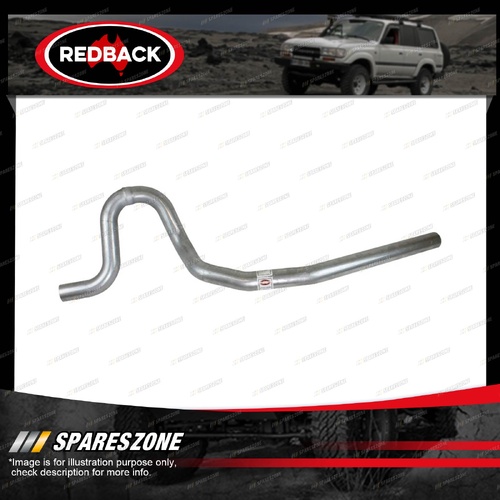 Redback 2" Left Hand Side Tail Pipe for Holden Torana LH-LX 1974-1978